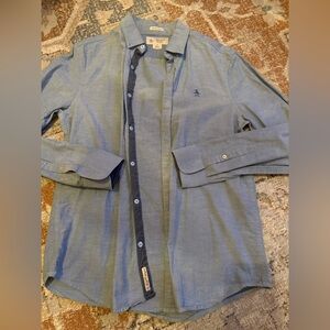 Original Penguin Light Blue Shirt Jacket